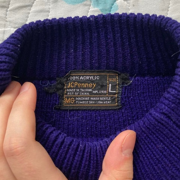 Vintage 70s JCPenney Knit Wintercore Sweater ❄️ - Picture 6 of 6